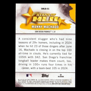 Manny Machado 2025 Topps Stars of MLB Padres