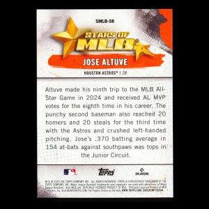Jose Altuve 2025 Topps Stars of MLB Astros