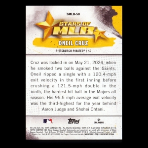 Oneil Cruz 2025 Topps Stars of MLB Pirates