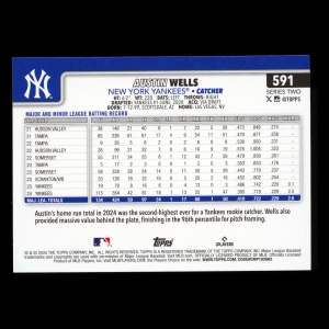 Austin Wells 2025 Topps Yankees