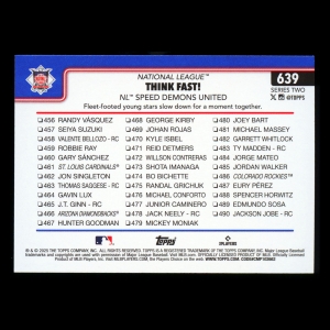 Elly De La Cruz 2025 Topps Checklist Reds