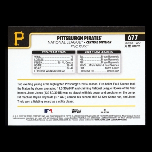 Pittsburgh Pirates 2025 Topps Team Card Pirates