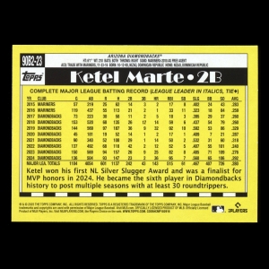 Ketel Marte 2025 Topps '90 Topps Series 2 Diamondbacks