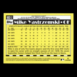 Mike Yastrzemski 2025 Topps '90 Topps Series 2 Giants