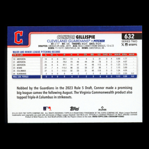 Connor Gillispie RC 2025 Topps Rookie Guardians