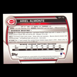 Ariel Almonte 2023 Bowman Prospects Reds