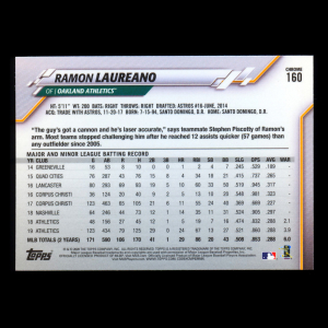 Ramon Laureano 2020 Topps Chrome Athletics