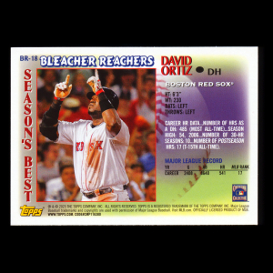 David Ortiz 2025 Topps Update Bleacher Reachers Red Sox