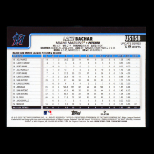 Lake Bachar RC 2025 Topps Update Rookie Marlins