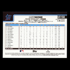 Lake Bachar RC 2025 Topps Update Rookie Marlins