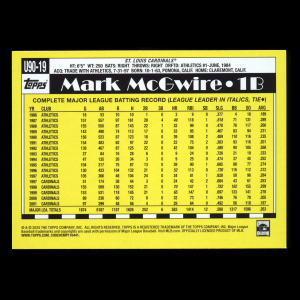 Mark McGwire 2025 Topps Update '90 Topps Cardinals