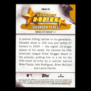 Salvador Perez 2025 Topps Update Stars of MLB Royals