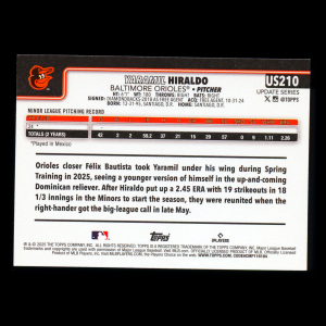 Yaramil Hiraldo RC 2025 Topps Update Rookie Orioles