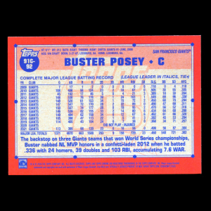 Buster Posey 2026 Topps '91 Topps Silver Pack Chrome Giants 