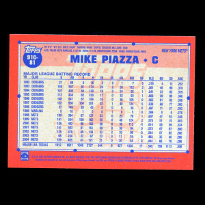 Mike Piazza 2026 Topps '91 Topps Silver Pack Chrome Purple Mets 148/250