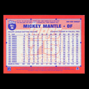 Mickey Mantle 2026 Topps '91 Topps Yankees
