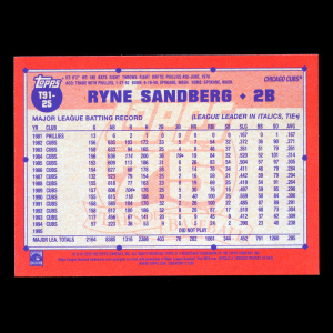 Ryne Sandberg 2026 Topps '91 Topps Cubs
