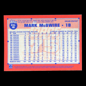 Mark McGwire 2026 Topps '91 Topps Silver Pack Chrome Athletics