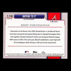 Ronald Acua Jr. 2026 Topps Combo Card Braves
