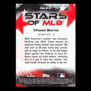 Chase Burns 2026 Topps Stars of MLB Reds