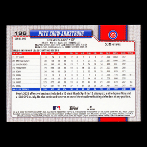 Pete Crow-Armstrong 2026 Topps Cubs