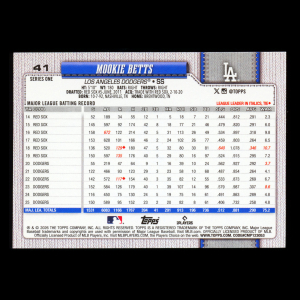 Mookie Betts 2026 Topps Dodgers