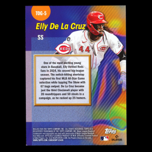 Elly De La Cruz 2026 Topps Titans of The Game Reds