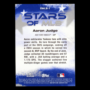 Aaron Judge 2026 Topps Stars of MLB Yankees