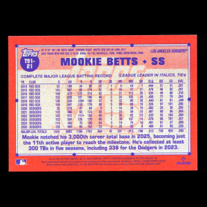 Mookie Betts 2026 Topps '91 Topps Dodgers