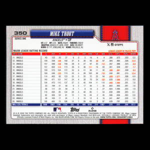 Mike Trout 2026 Topps Angels