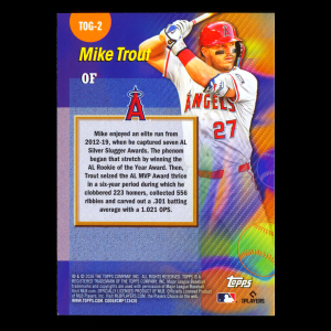 Mike Trout 2026 Topps Titans Of The Game Angels