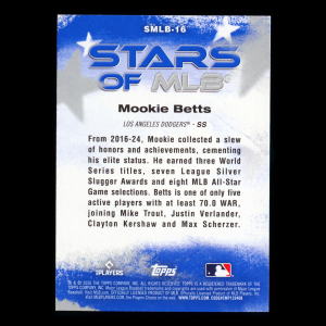 Mookie Betts 2026 Topps Stars Of MLB Dodgers