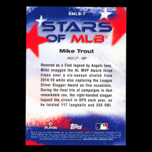 Mike Trout 2026 Topps Stars Of MLB Angels