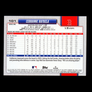 Ceddanne Rafaela 2026 Topps Holo Foil Red Sox