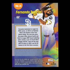 Fernando Tatis Jr. 2026 Topps Titans Of The Game Padres