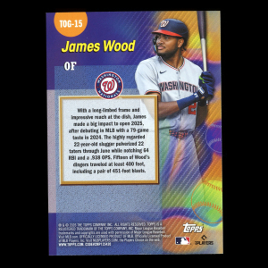 James Wood 2026 Topps Titans Of The Game Nationals