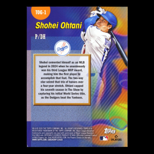 Shohei Ohtani 2026 Topps Titans Of The Game Dodgers