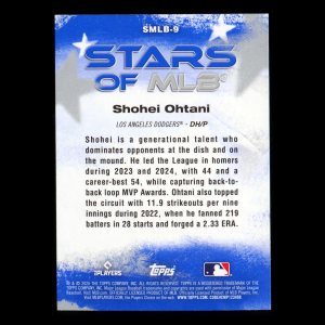 Shohei Ohtani 2026 Topps Stars Of MLB Dodgers