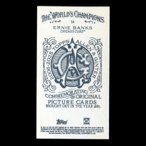 Ernie Banks 2025 Allen & Ginter Cubs
