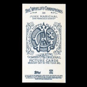 Juan Marichal 2025 Allen & Ginter Giants