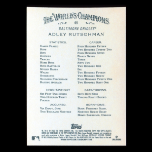 Adley Rutschman 2025 Allen & Ginter Orioles