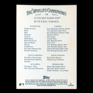 Steven Kwan 2025 Allen & Ginter Guardians