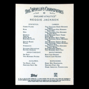 Reggie Jackson 2025 Allen & Ginter Athletics
