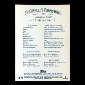 Victor Mesa Jr. RC 2025 Allen & Ginter Rookie Marlins