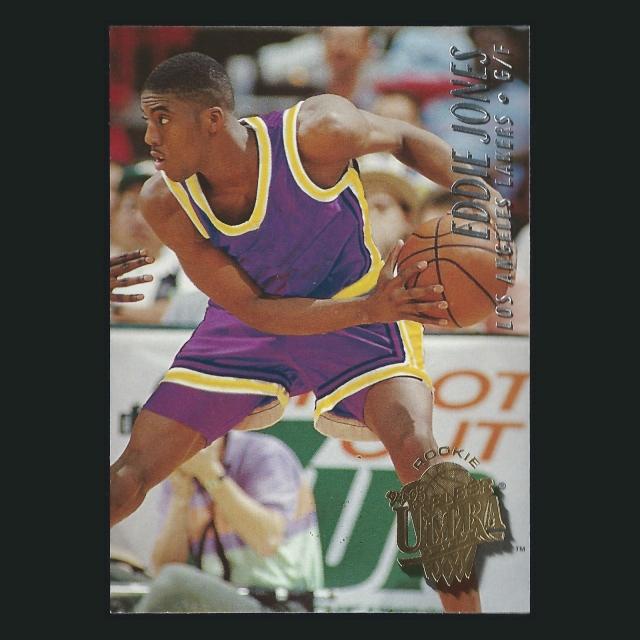 Eddie Jones RC 1994-95 Ultra Rookie Lakers