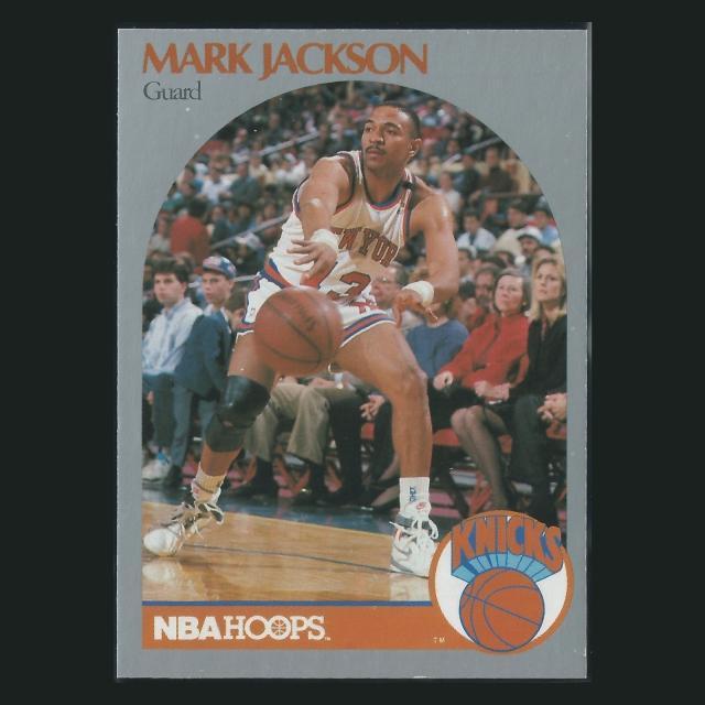 Mark Jackson 1990-91 Hoops (Menendez Brothers) Knicks