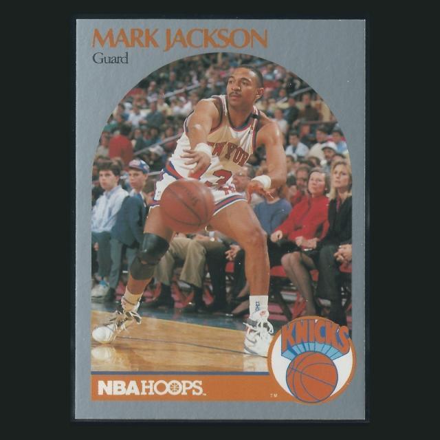 Mark Jackson 1990-91 Hoops (Menendez Brothers) Knicks