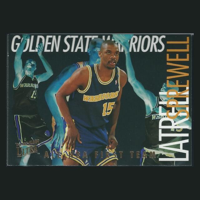 Latrell Sprewell 1994-95 Ultra All-NBA First Team Warriors