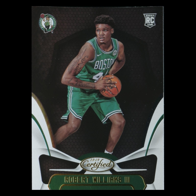 Robert Williams III RC 2018-19 Certified Rookie Celtics