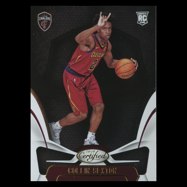 Collin Sexton RC 2018-19 Certified Rookie Cavaliers